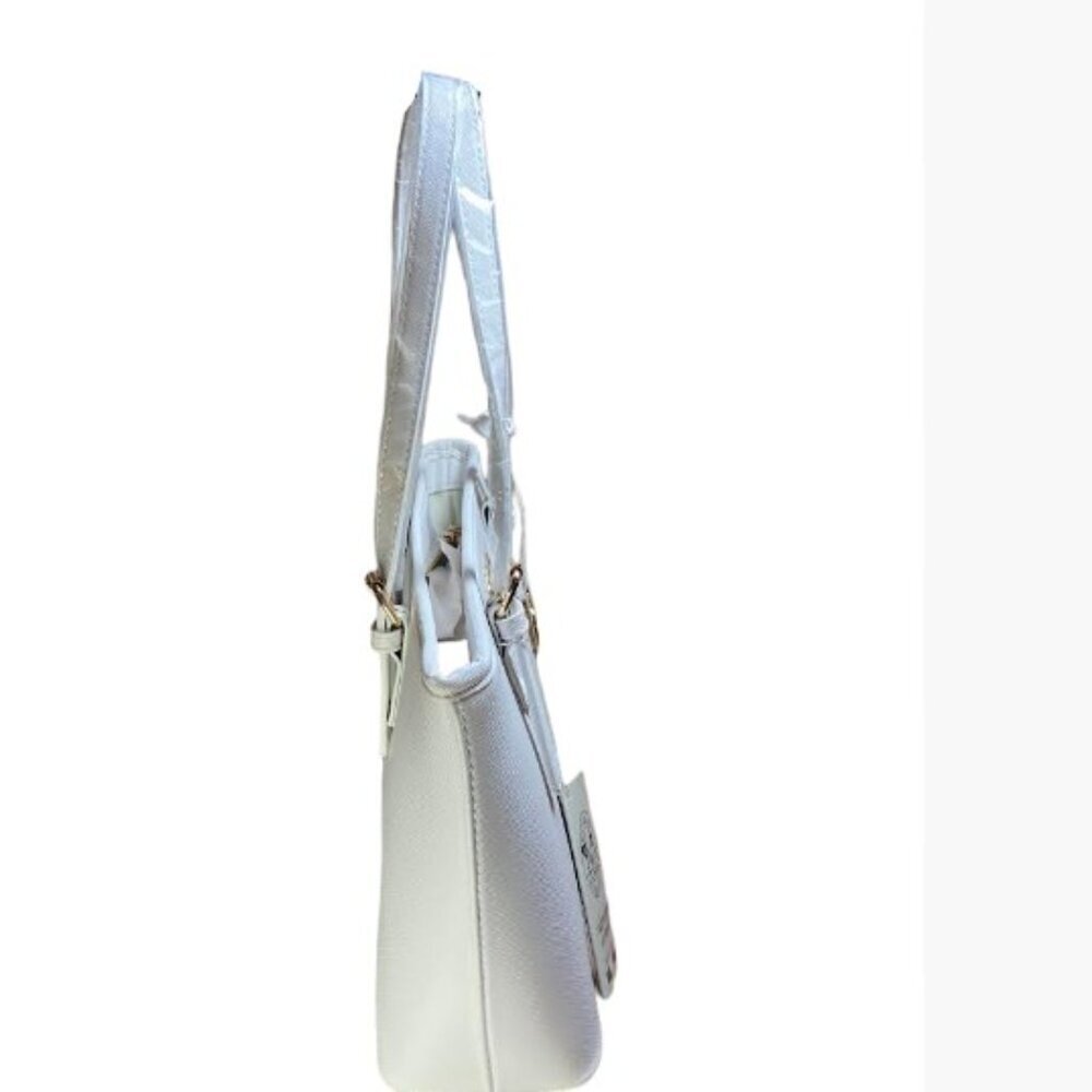 Valentino Orlandi Vegan Leather Tote and Wristlet Gold-Tone Hardware  NWT - Picture 3 of 12